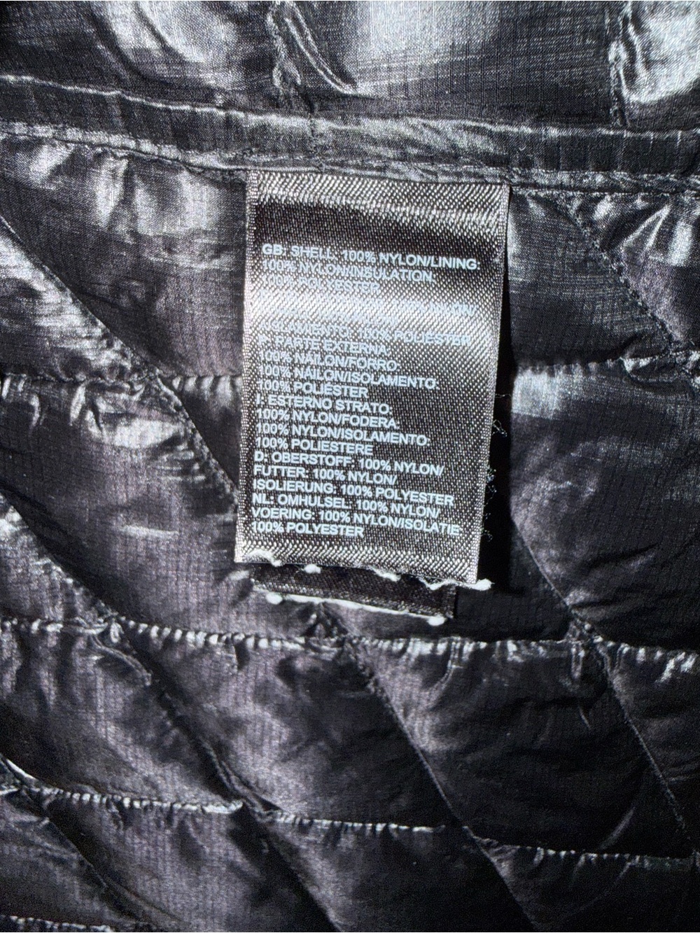 EUC Women’s The North Face ThermoBall Trekker Vest - Black - Size Large - Picture 3 of 4